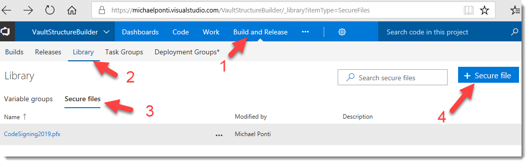 codesignUploadSecureFiles