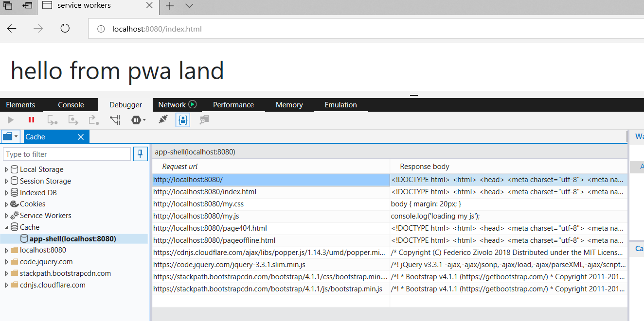 pwagettingstartedcache